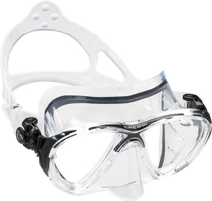 CRESSI BIG EYES EVOLUTION MASK SIL CLEAR/FRAME BLACK