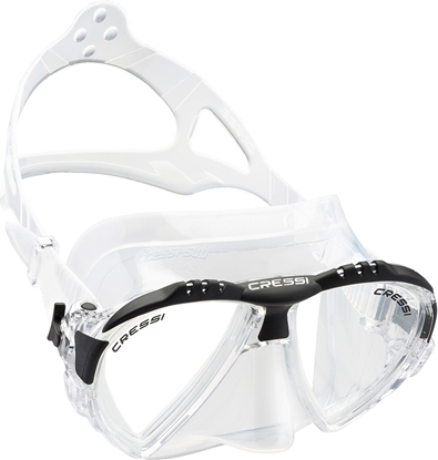 CRESSI MATRIX MASK SIL CLEAR/FRAME BLACK