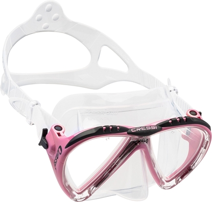 CRESSI LINCE MASK SIL CLEAR/FRAME PINK