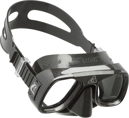 CRESSI SUPEROCCHIO MASK SIL BLACK/FRAME BLACK