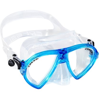 CRESSI MASKA OCEAN MASK PROZORNA/AKVAMARIN